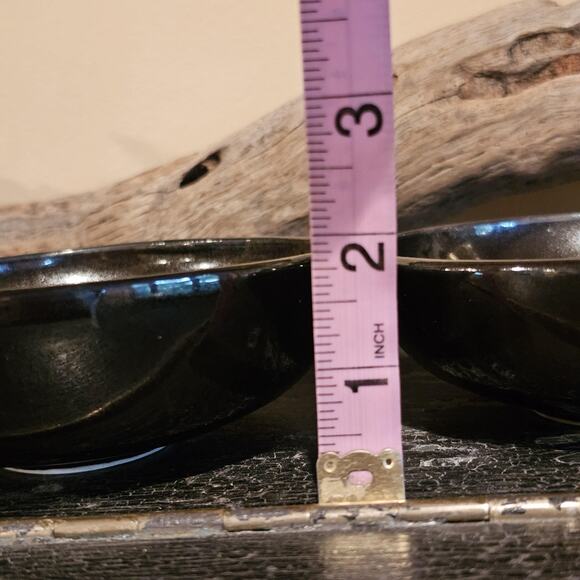 Set of Two Nesting Prep Bowls From Pottery Studio - 5" and 5.5" - Picture 8 of 10